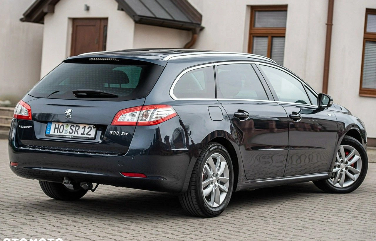 Peugeot 508 cena 32700 przebieg: 127000, rok produkcji 2013 z Bobolice małe 466